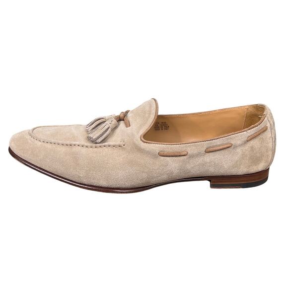 Suitsupply Men’s Belgain Tan Suede Tassel Loafers Size 42.5 US 9.5 main image 8